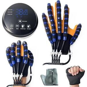 Rehabilitation robot gloves, stroke rehabilitation equipment with USB charging